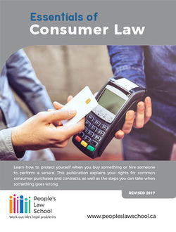 Cover of Consumer Law Essentials